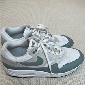 Nike Air Max Sneakers in White Mica Green